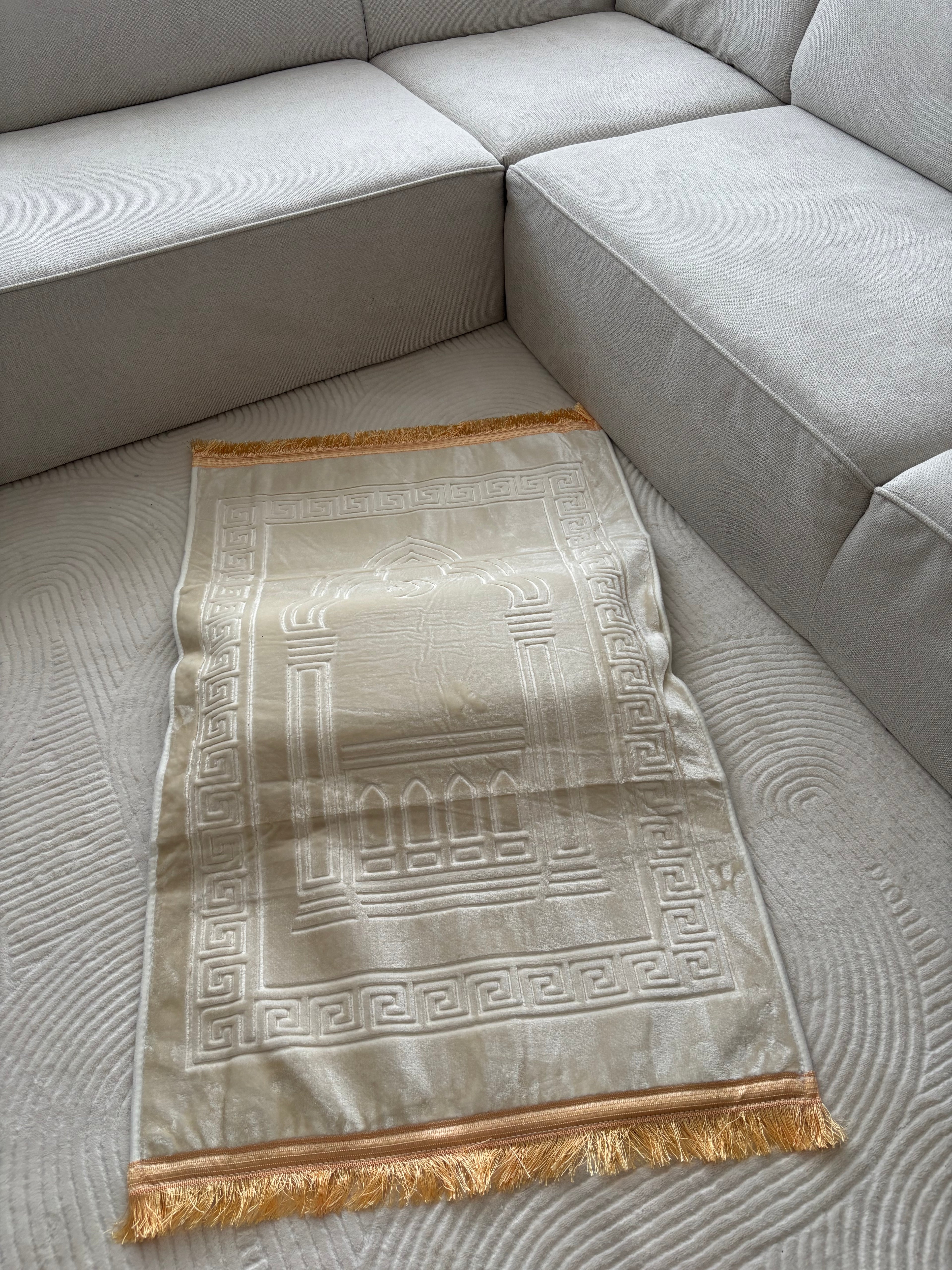 ✨ Serenity Sand – Tapis de Prière Ergonomique ✨