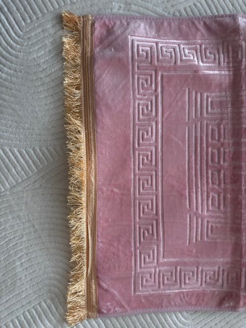 ✨ Rose Serenity – Tapis de Prière Ergonomique ✨